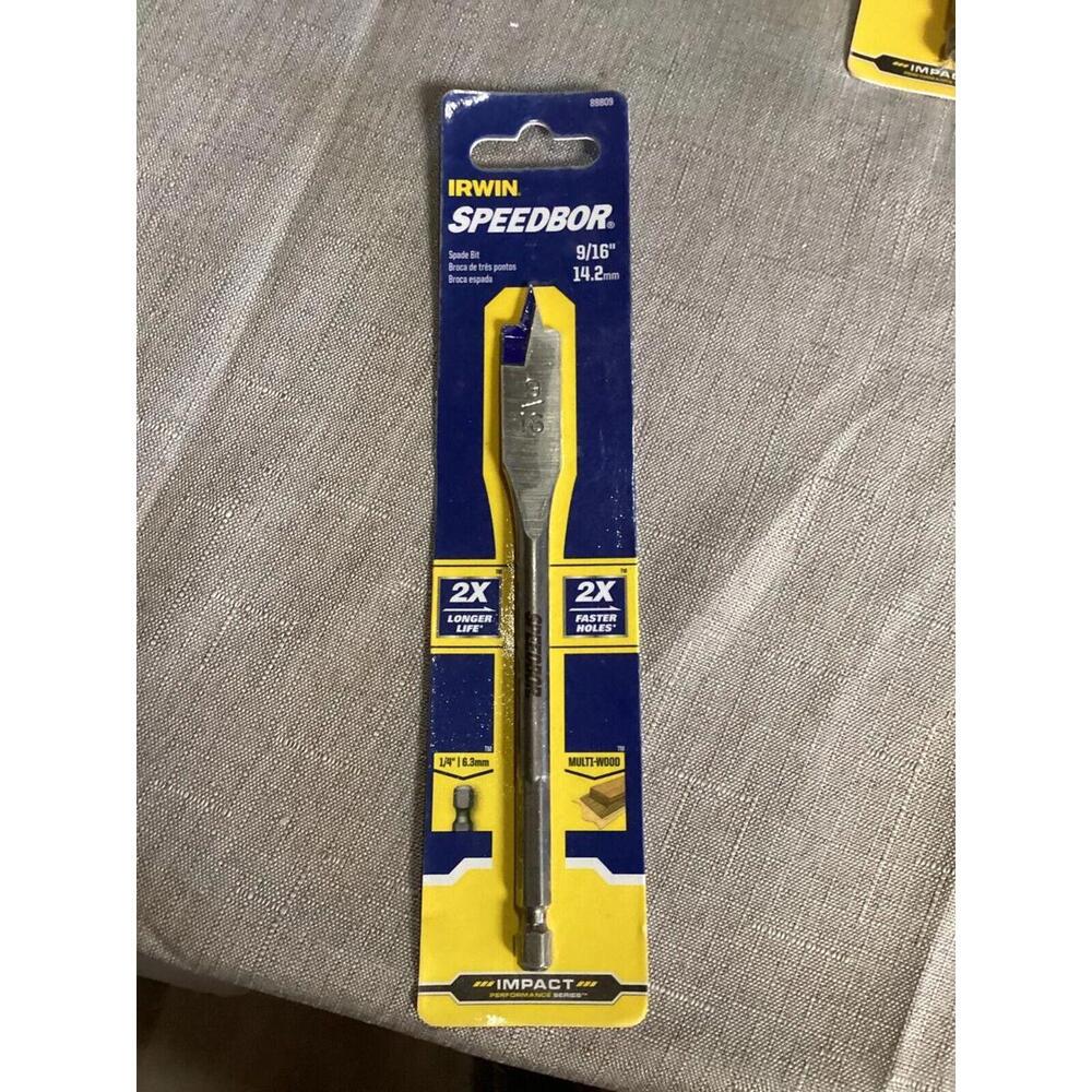 IRWIN SPEEDBORE SPADE BIT 9/16"